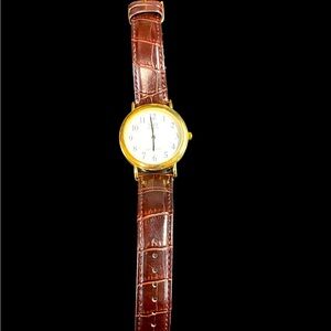 Q&Q gold watch